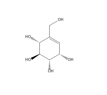 (1S,2S,3S,4R)-5-(hydroxymethyl)cyclohex-5-ene-1,2,3,4-tetrol